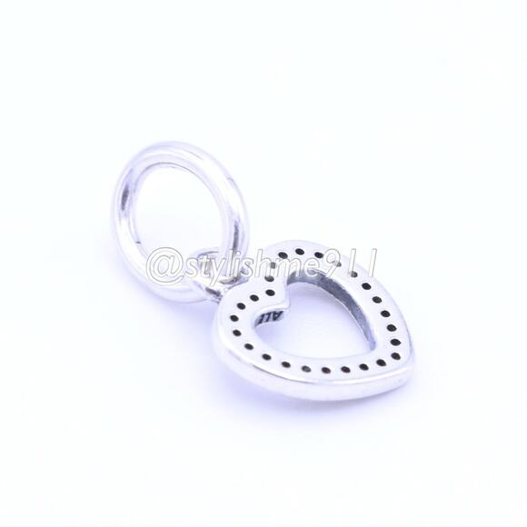 Authentic Pandora Be My Valentine Heart Pendant - 390325CZ - Picture 7 of 10
